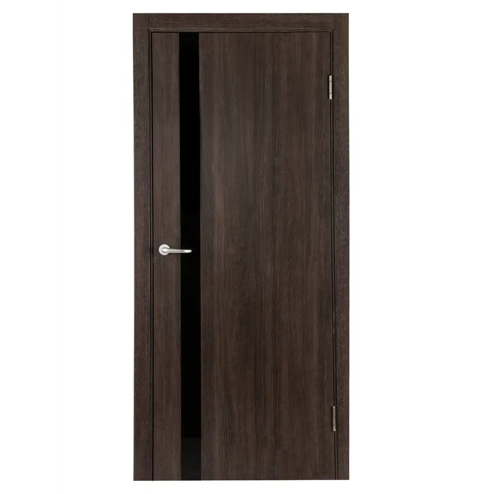 Дверь межкомнатная со стеклом Мирра 90x200 см Hardflex цвет дуб кастелло с замком и петлями 82672926 STLM-2032600 МАРИО РИОЛИ 
