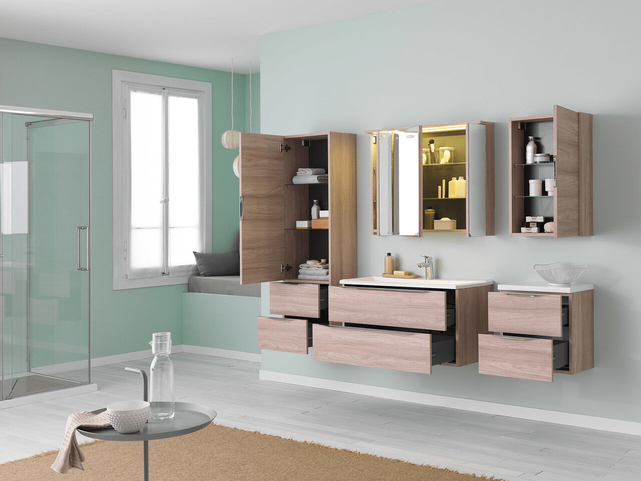 Шкаф пенал Tara 01248  Словения Kolpa-San - Вид №2