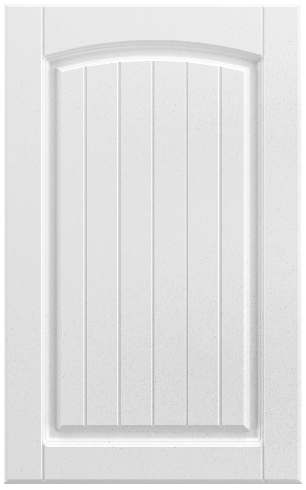 Фасады для кухни Кантри Фрезеровка «Арка сложная» Белый металлик Аляска №526 SIDAK SIST2667-48
