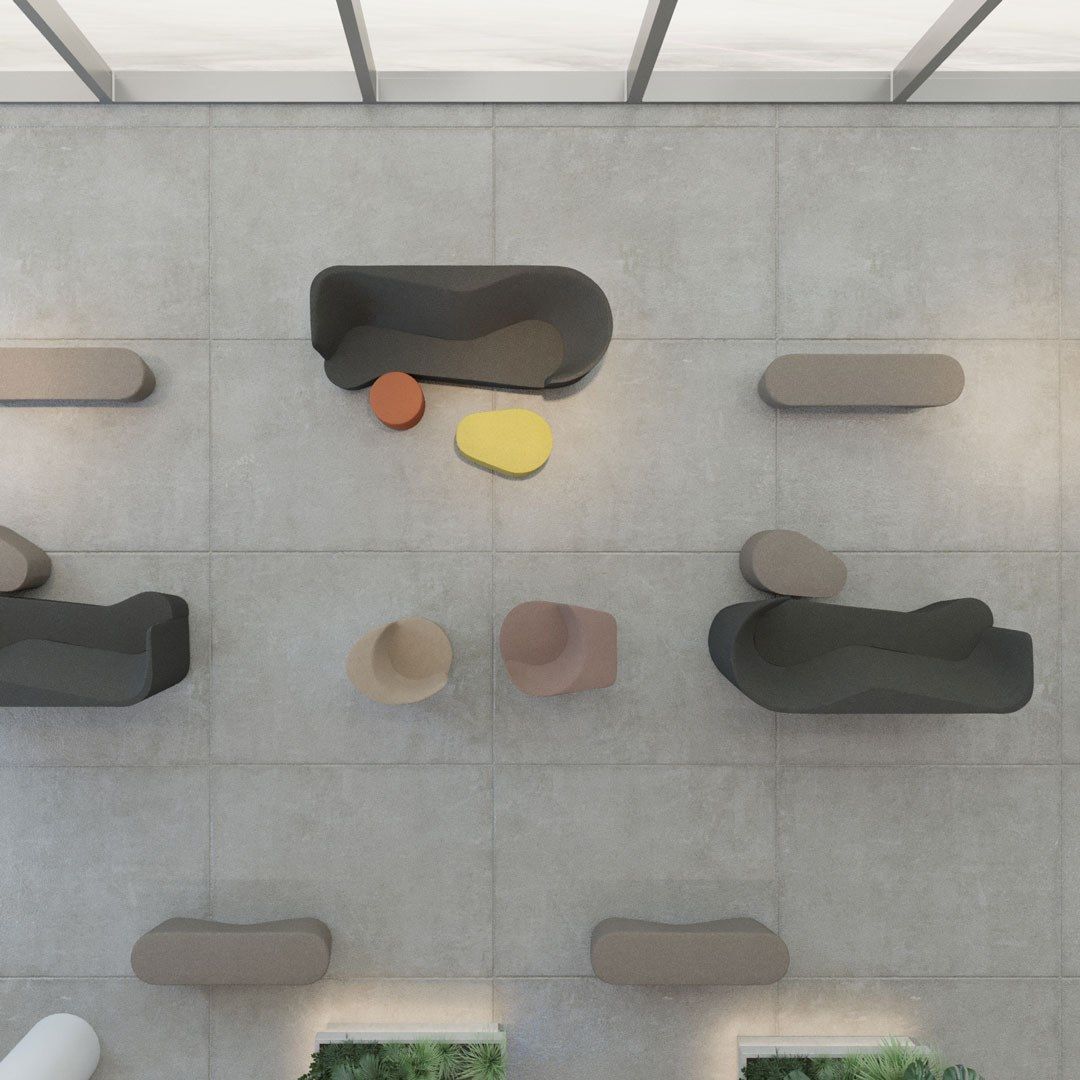 Войлочное кресло с подлокотниками MOROSO Таба ARCH-00032950 - Вид №9