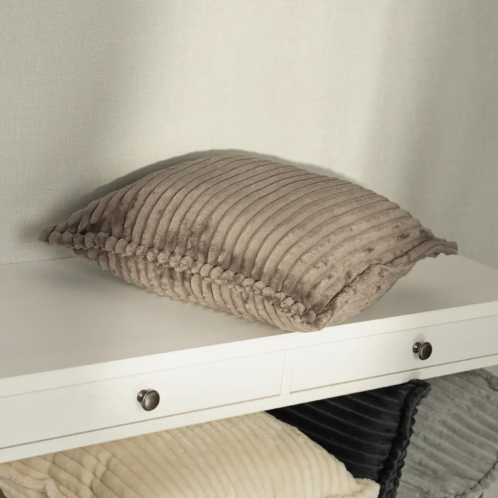 Декоративная подушка SEASONS Line 45×45 см серо-коричневая 89437503 STLM-1576533 - Вид №3