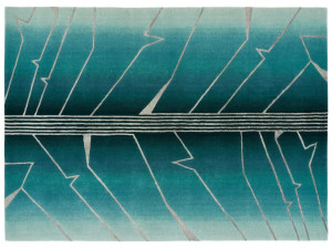 Прямоугольный ковер ручной работы из шерсти