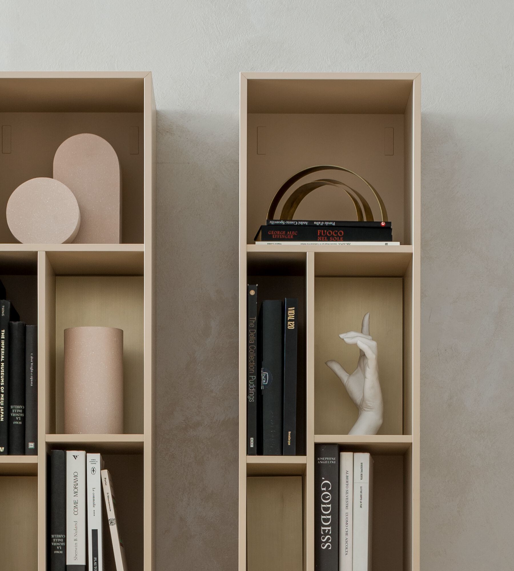 Вертикальный навесной шкаф из МДФ Morica Design PANGEA ARCH-00028476 - Вид №9