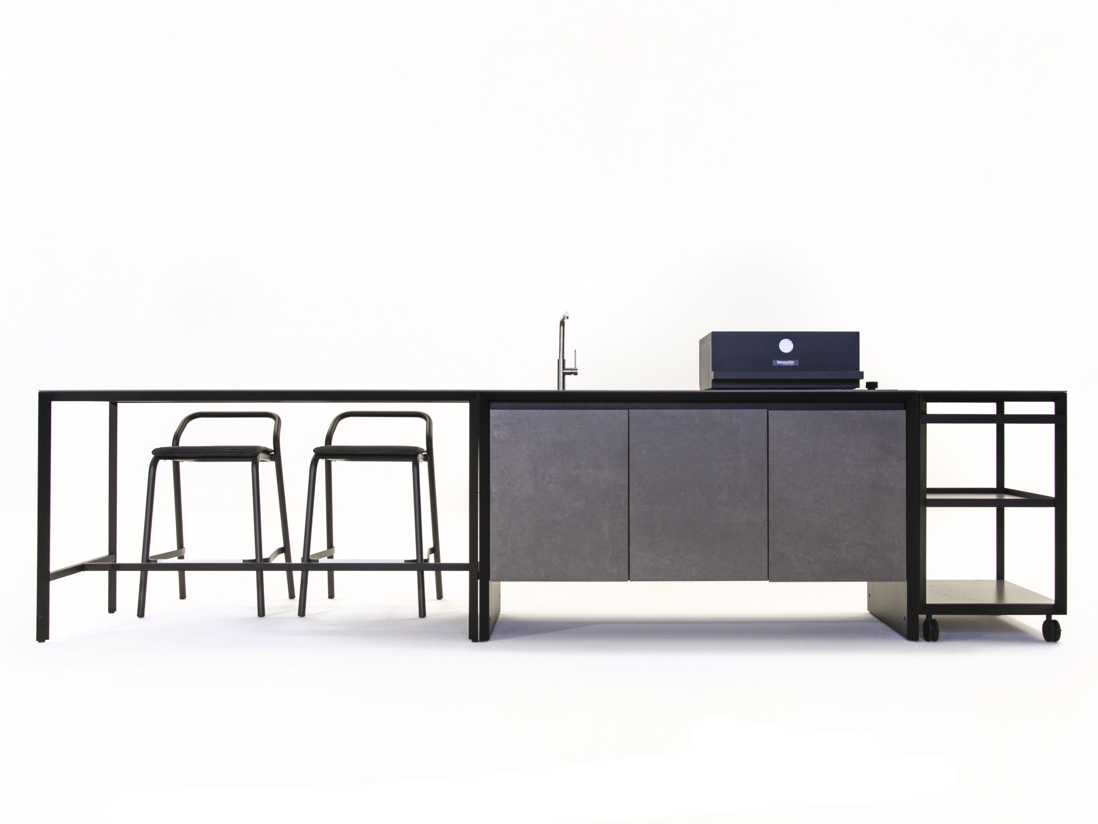 Кухня из алюминия и керамики с барбекю Varaschin Outdoor Cooking ARCH-00009120 - Вид №16