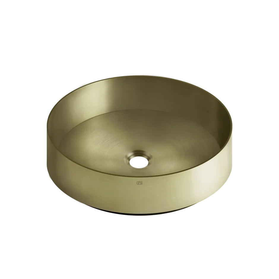 Умывальник 54601 727 Gessi Inverso ЛАТУНЬ МАТОВАЯ PVD 54601727