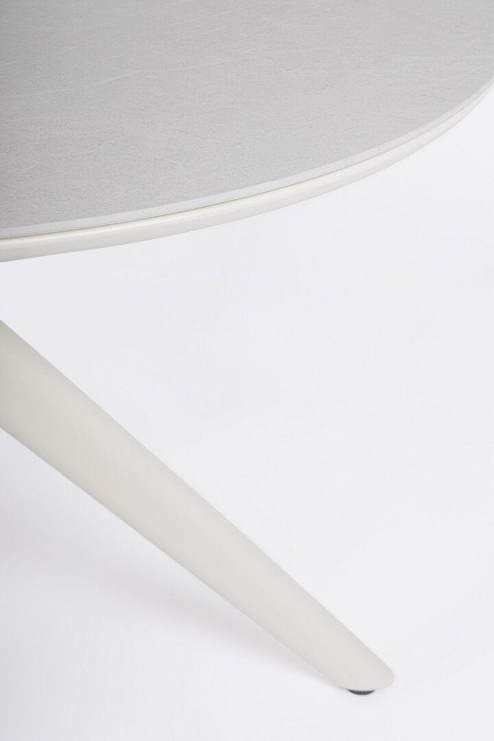 Круглый стол для сада из спеченного алюминия и камня BIZZOTTO JULIAN ARCH-00017402 - Вид №1