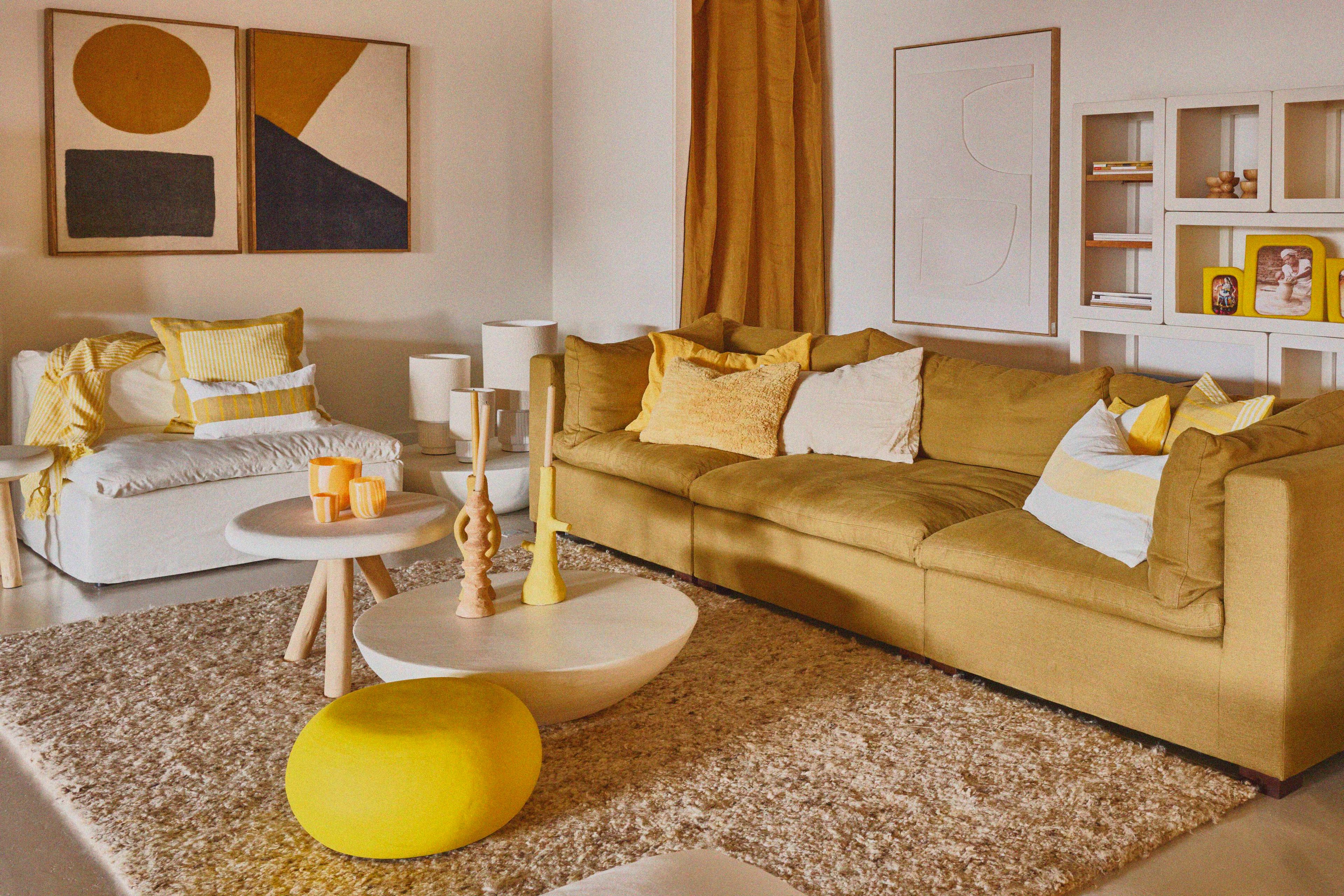 Подушка из льна и хлопка POMAX ALPHA BORDERS ARCH-00067739 - Вид №8