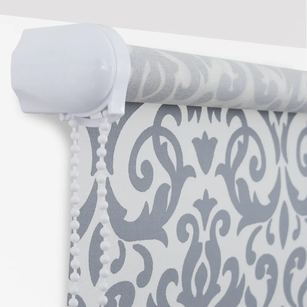 Штора рулонная «Вензель», 140х175 см, цвет серый GARDEN Нео-классика STLM-2163838 - Вид №1