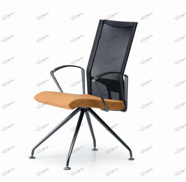 TALIN Кресло на козлах сетчатое с подлокотниками для залов ожидания Avianet sun-id-1503240