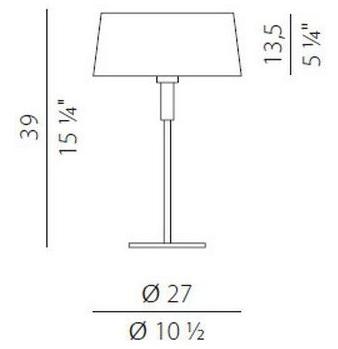 PANZERI Настольная лампа Classic sun-id-1431836 - Вид №1
