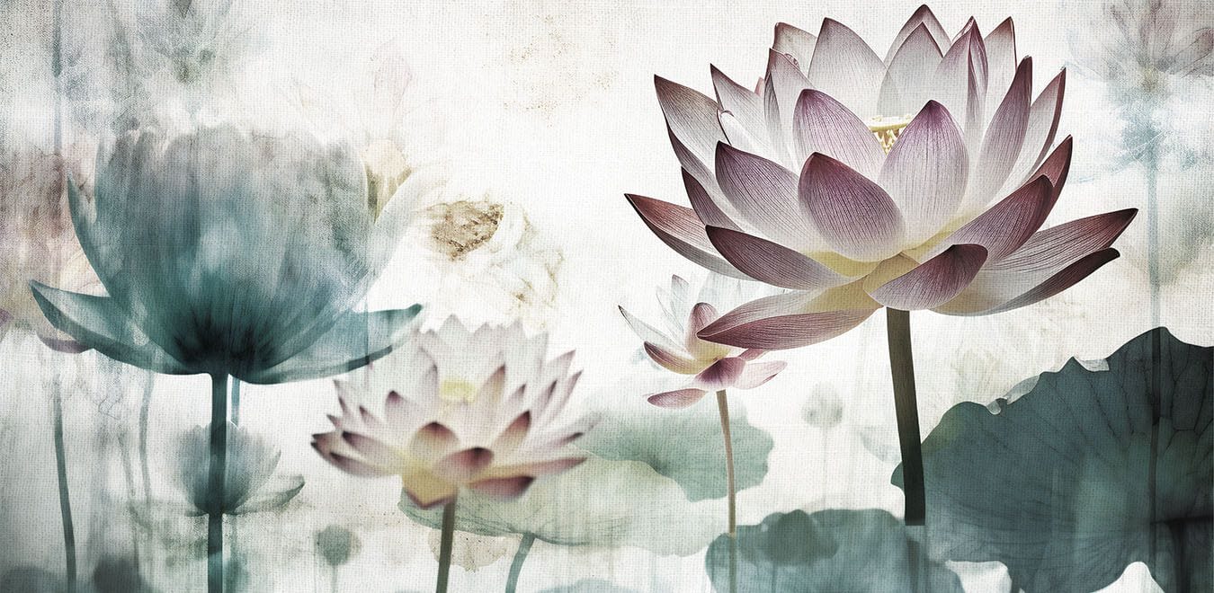 Обои с цветочными мотивами Creativespace Prêt-à-porter ARCH-00132722