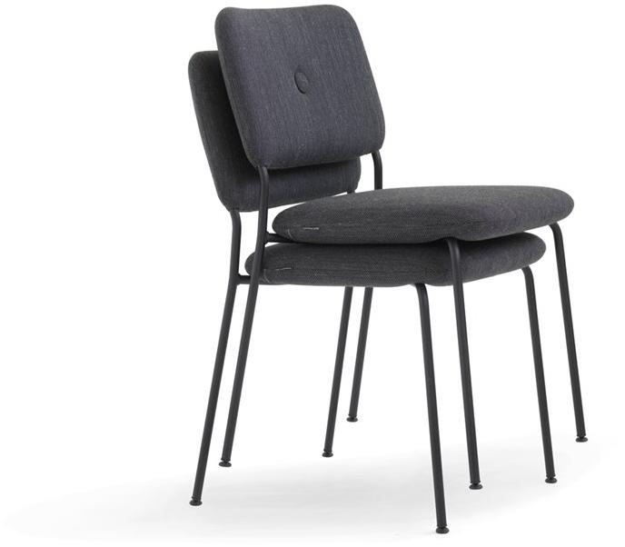 Blå Station Штабелируемый стул из ткани Dundra S76 Bla Station - Вид №1