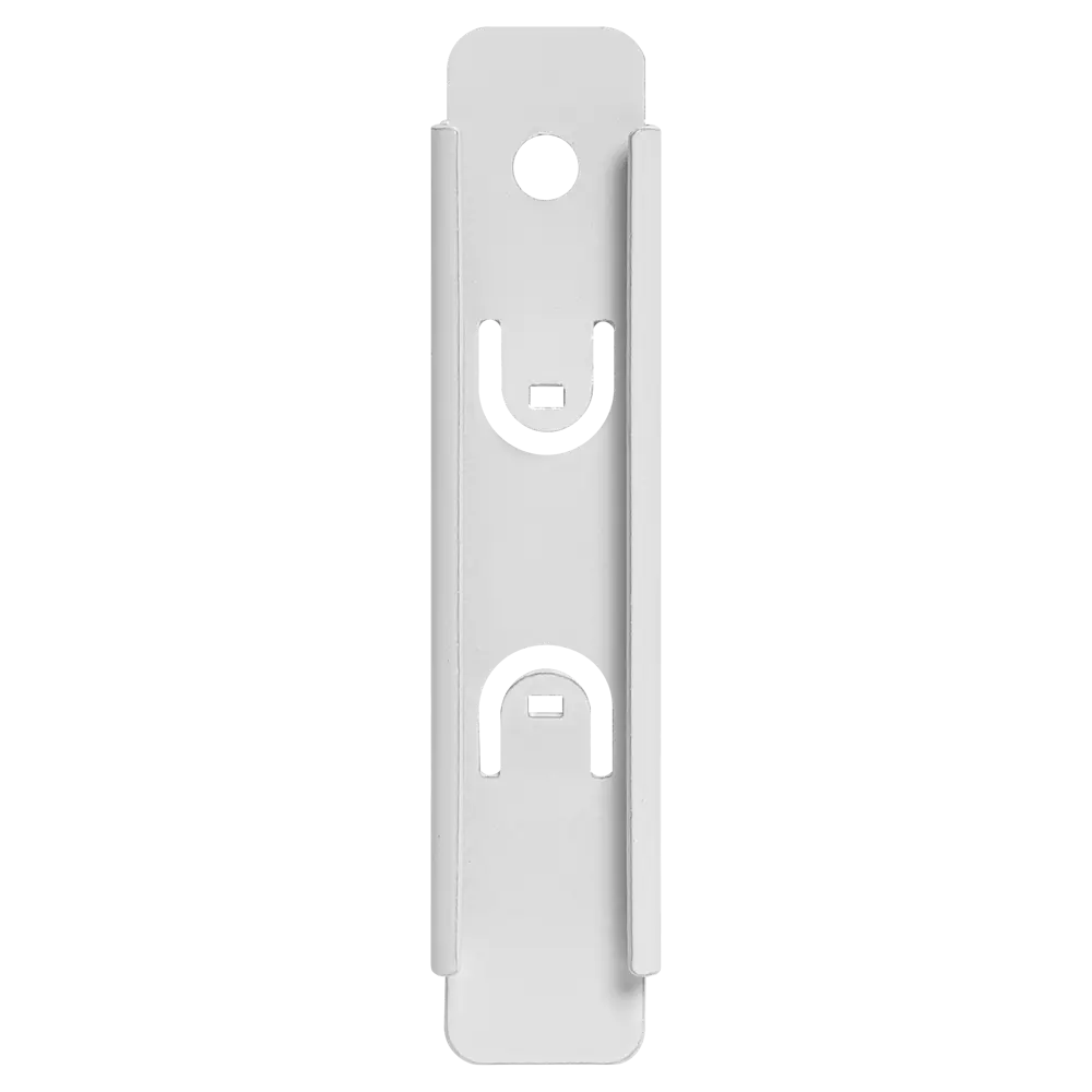 Соединительный элемент для однорядного карниза KREAFORTA Base сталь цвет белый STLM-2195163 - Вид №1