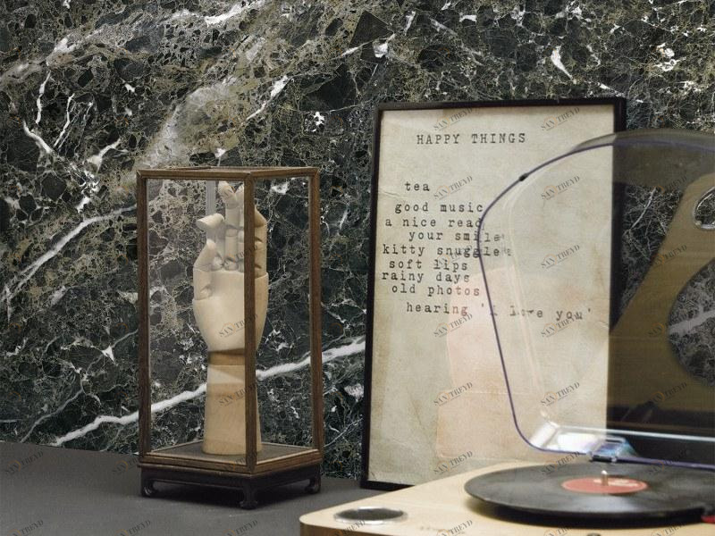 Koziel Панорамные моющиеся обои с эффектом мрамора Marbles Lpm019-x