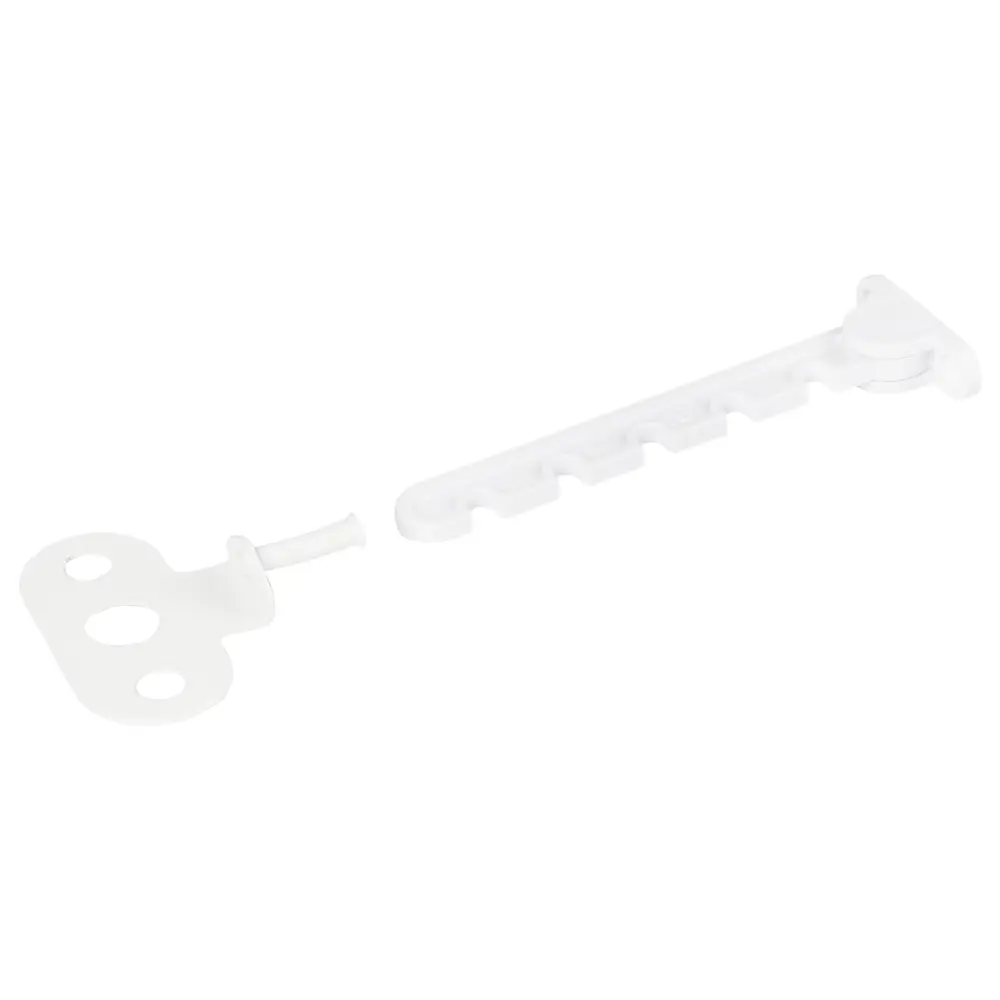 Ограничитель оконный Palladium 5 делений, 200х80х20 мм, ABS, цвет белый STLM-2145779