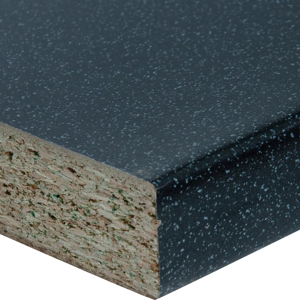 Столешница Блэк 120x3.8x60 см ЛДСП цвет чёрный Santreyd №3310 STLM-2148988 - Вид №2