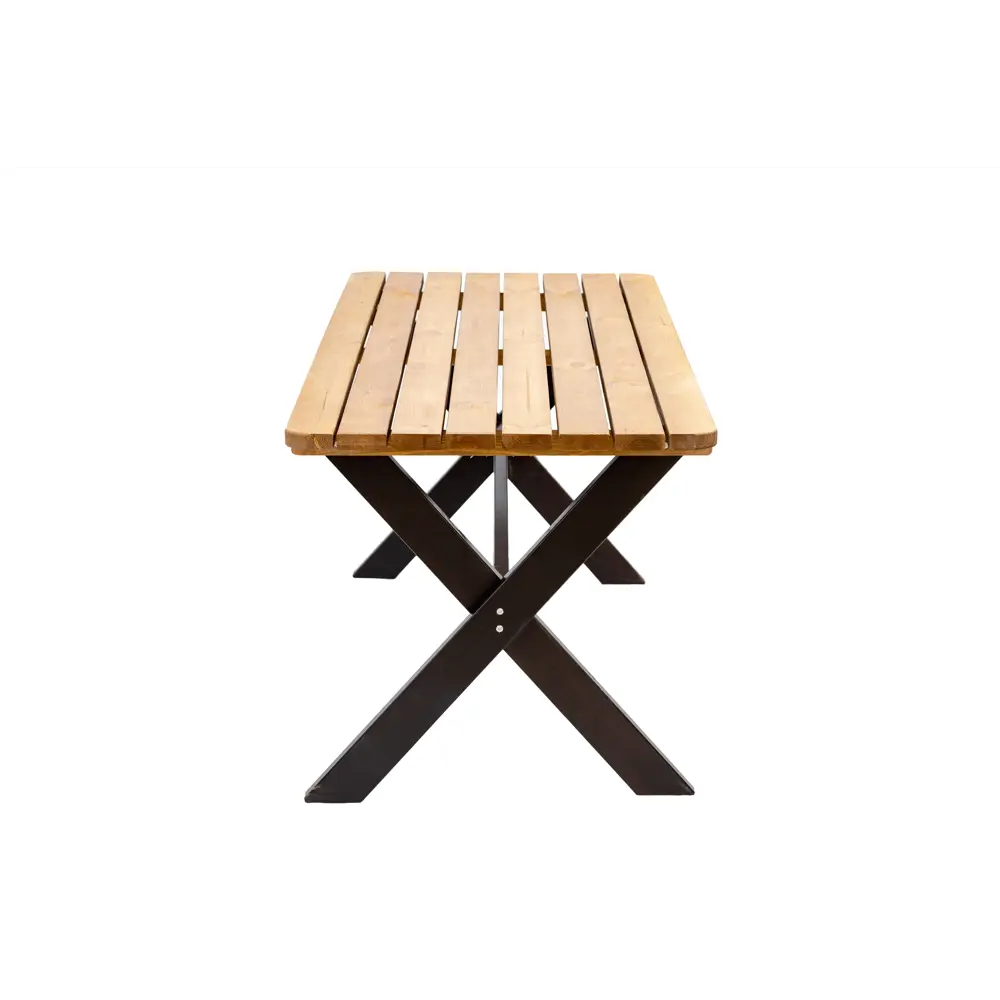 Стол садовый Эстер 148x77x75 см дерево коричневый Santreyd STLM-2206416 - Вид №1