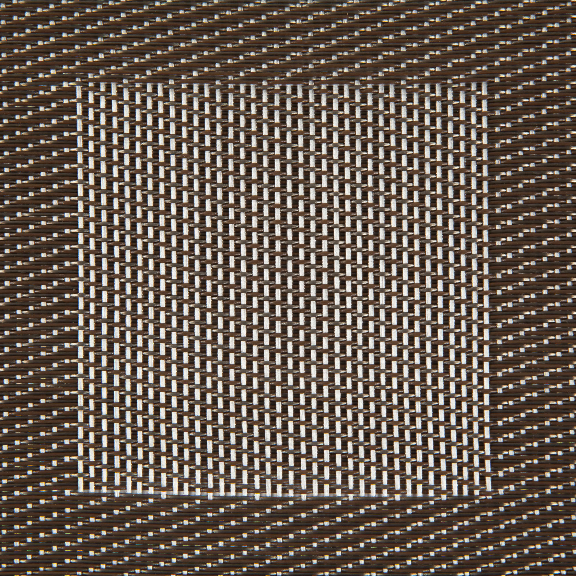 82406645 Салфетка сервировочная «Квадраты» 30x45 см цвет коричневый Santreyd  - Вид №1