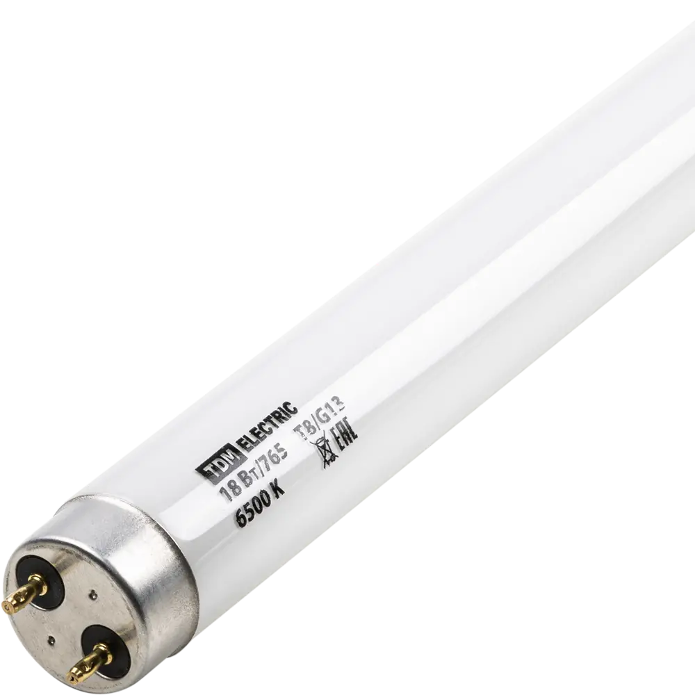 Лампа люминесцентная TDM Electric T8 G13 18 Вт холодный белый свет SQ0355-0027 82477844 STLM-2062921  - Вид №2