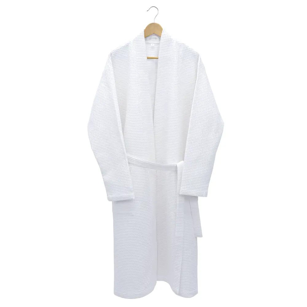 Халат вафельный без капюшона размер S-M цвет белый Santreyd STLM-2182877
