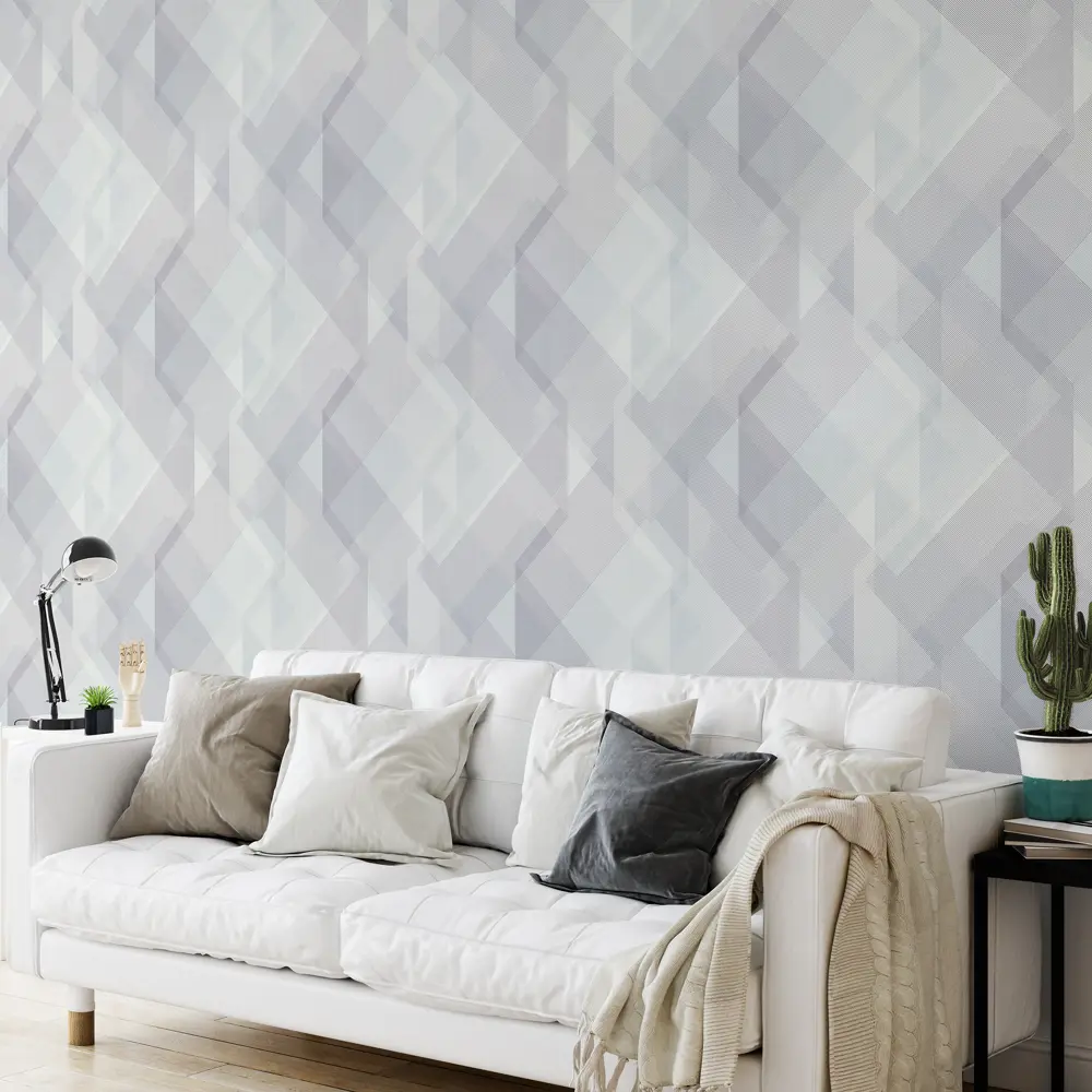 Обои флизелиновые Vog Collection Матрикс фиолетово-серые 1.06 м 50016-46 STLM-2053934 - Вид №2