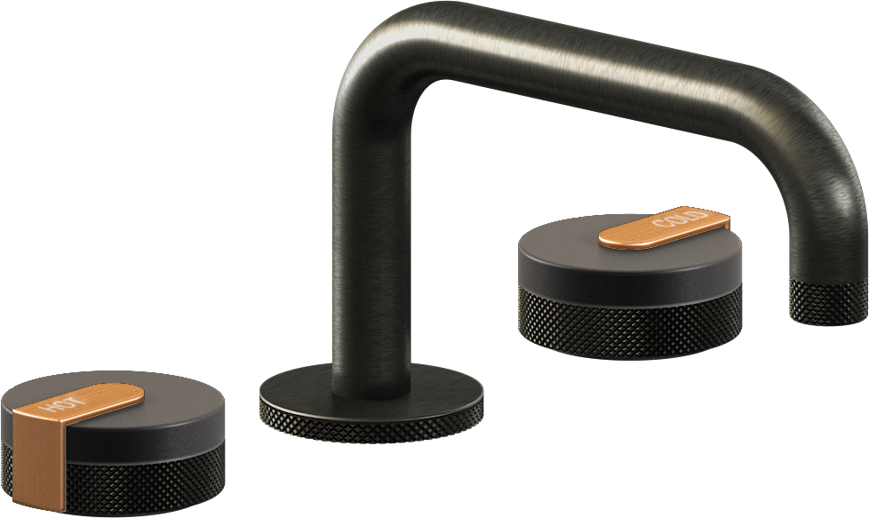 E-11510-R1GM-L1BRG-BOX Смеситель для умывальника на 3 отвертия GRAFF MOD+