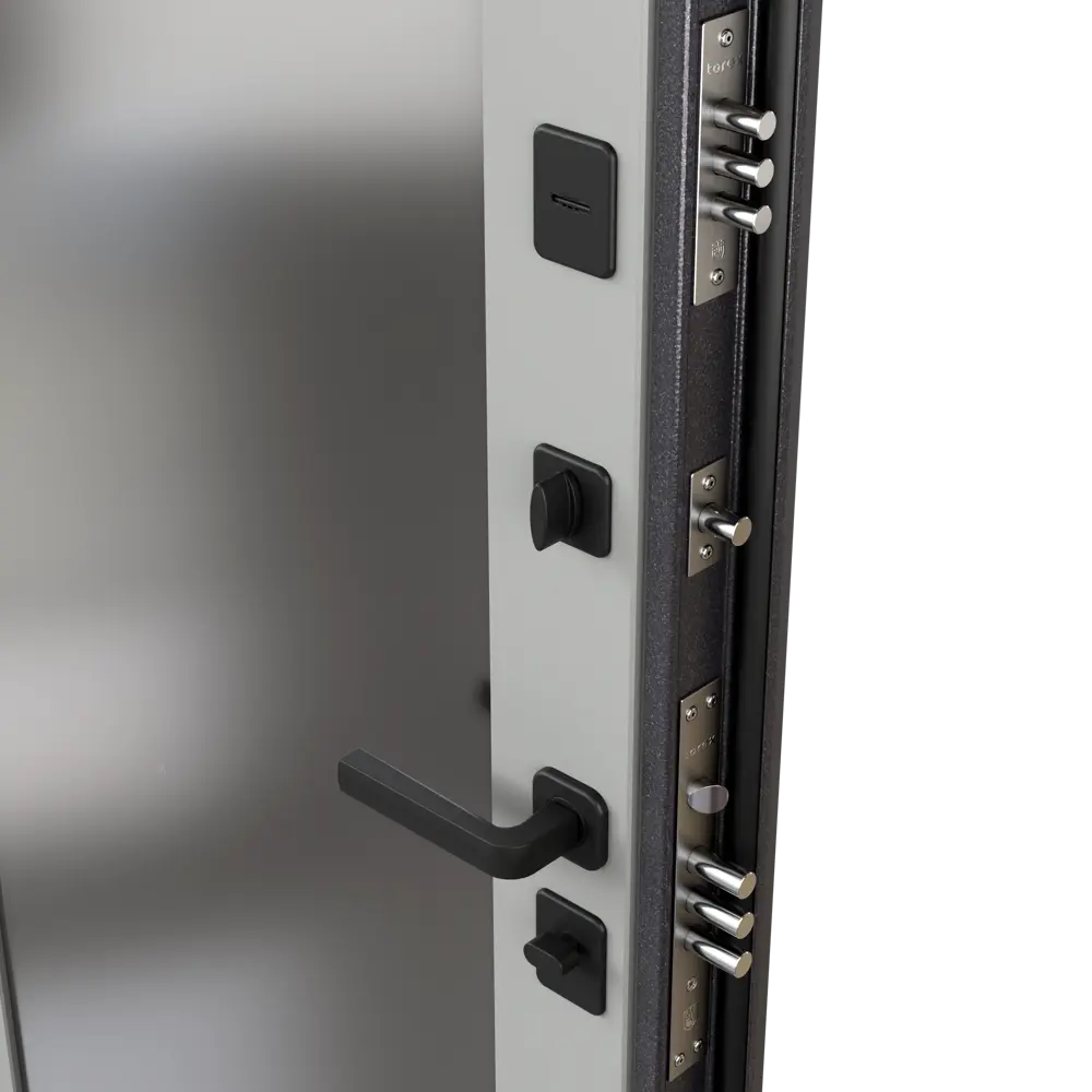 Дверь входная металлическая Torex 86x205 см правая клауд скай ферро с зеркалом STLM-2108541 - Вид №1