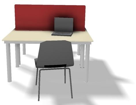 GES Group Настольная перегородка из HPL sun-id-1411519 - Вид №1