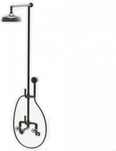 BLEU PROVENCE Настенный комплект для ванны с ручным душем с верхним душем Rubinetti per vasca Rvmt313