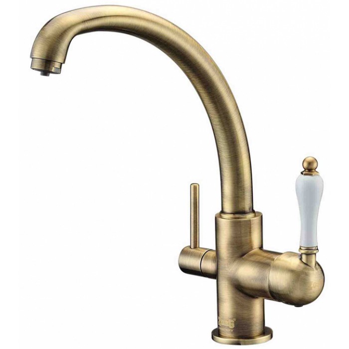 Zorg ZR 316 YF-50 Br Смеситель для кухни Zorg 315х210мм  - Вид №1