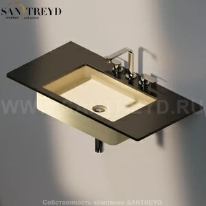 MW60SP1019 Накладная раковина под столешницу  квадратная Ceramica Flaminia Miniwash