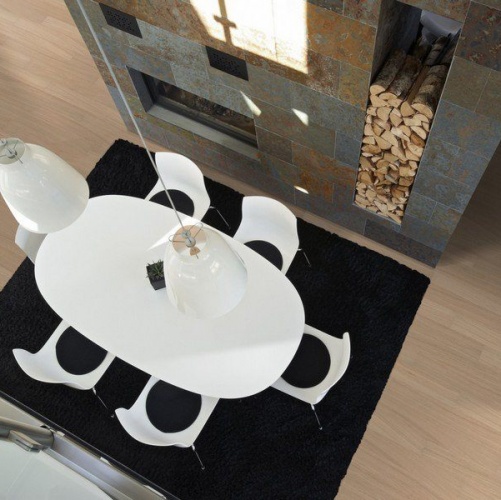 Паркетная доска Golvabia Lightwood Plank белый Дуб Натур (Гладкая) 1190х143 мм 1700200003 - Вид №7