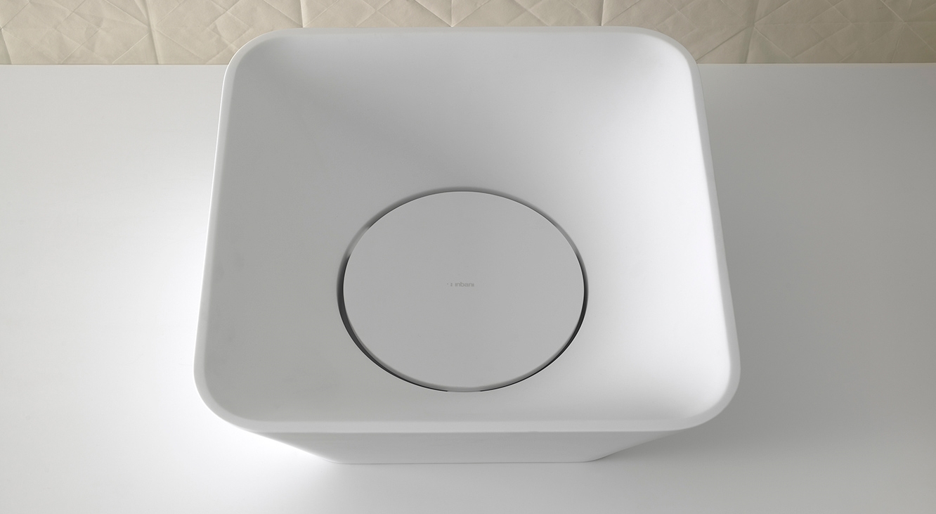 FL010 Накладная раковина на столешницу  овальная Inbani  - Вид №3