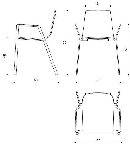 True Design Деревянный стул с подлокотниками Marina sun-id-1496126 - Вид №12