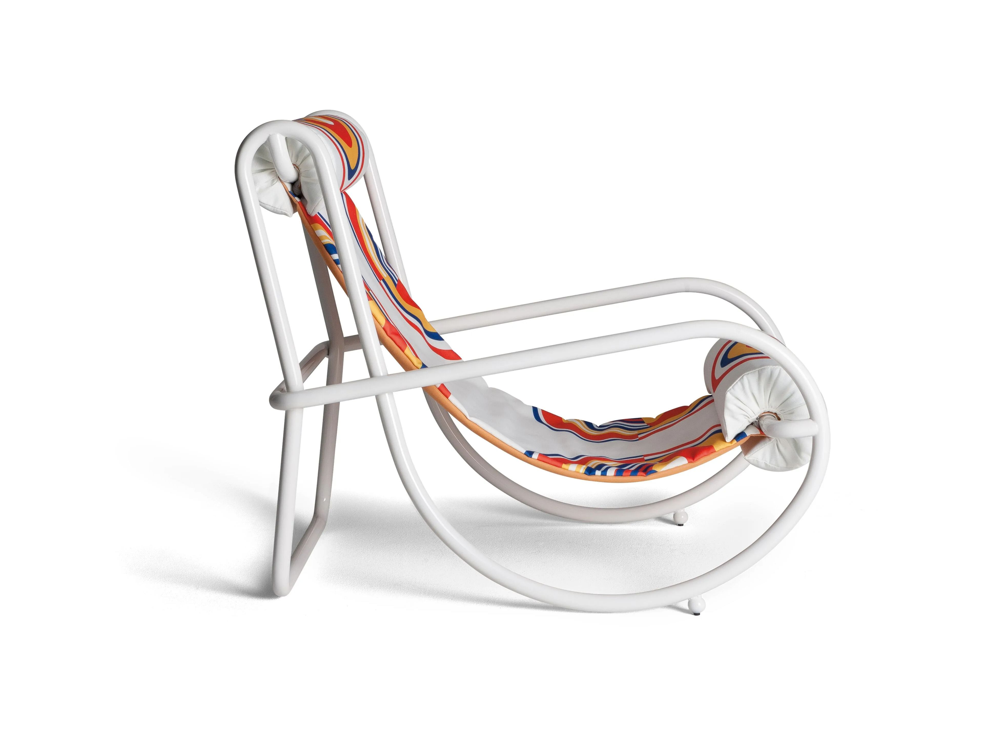 Тканевый шезлонг с подлокотниками Exteta Locus Solus ARCH-00105356