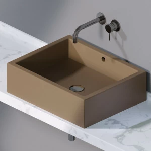 L259132 Накладная раковина на столешницу  прямоугольная A. e T. Italia Bold