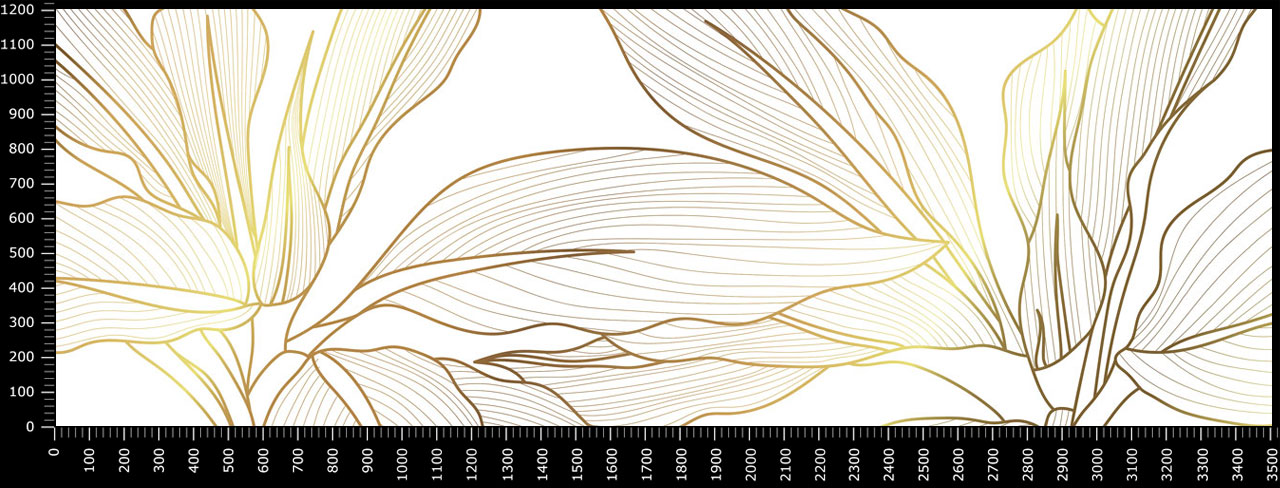 Стеновые панели - Голд флори LIGRON LIST52 2186 - Вид №1