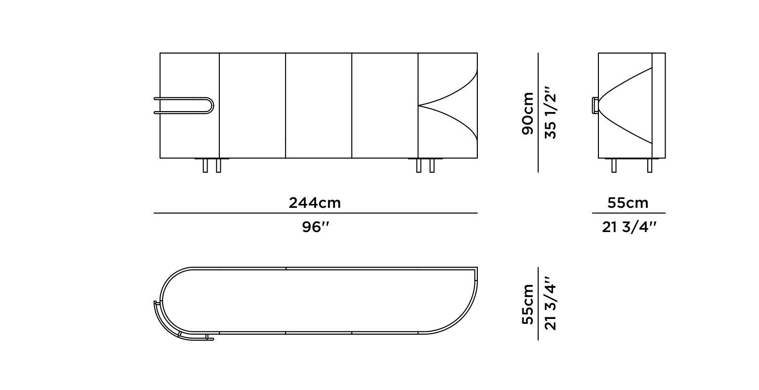 Дубовая мебель с гранитной столешницей Greenapple Olival ARCH-00044645 - Вид №6