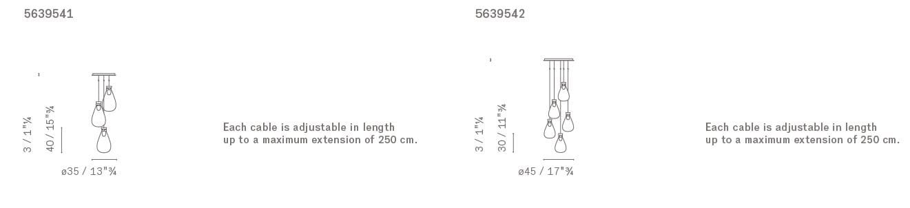 Стеклянный подвесной светильник Poltrona Frau коллекция-мебель и аксессуары ARCH-00109146 - Вид №7