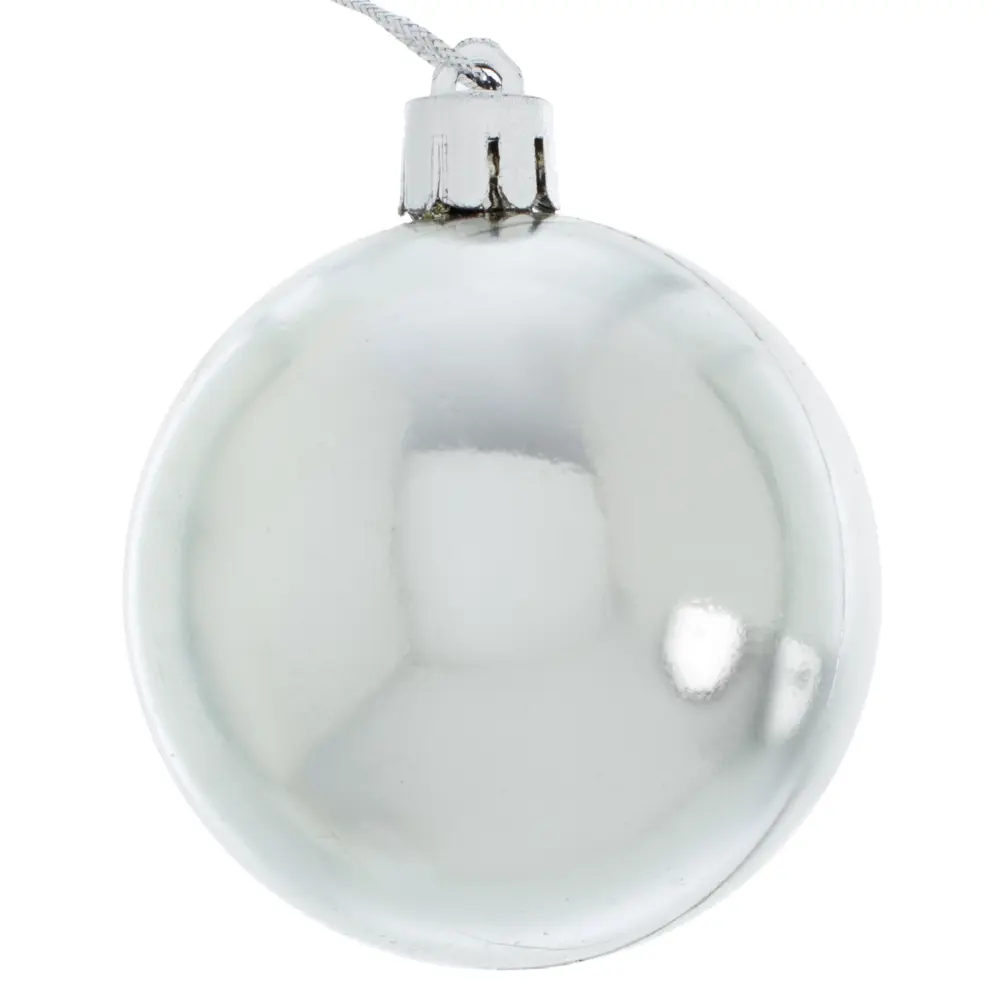 Набор ёлочных шаров 3 шт, 6 см, цвет серебристый Santreyd STLM-2068927