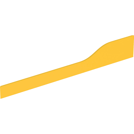 430310229 Фронтальная декоративная панель Geberit Bambini для детской раковины, для трех смесителей для раковины, более низкая раковина слева Geberit  - Вид №8