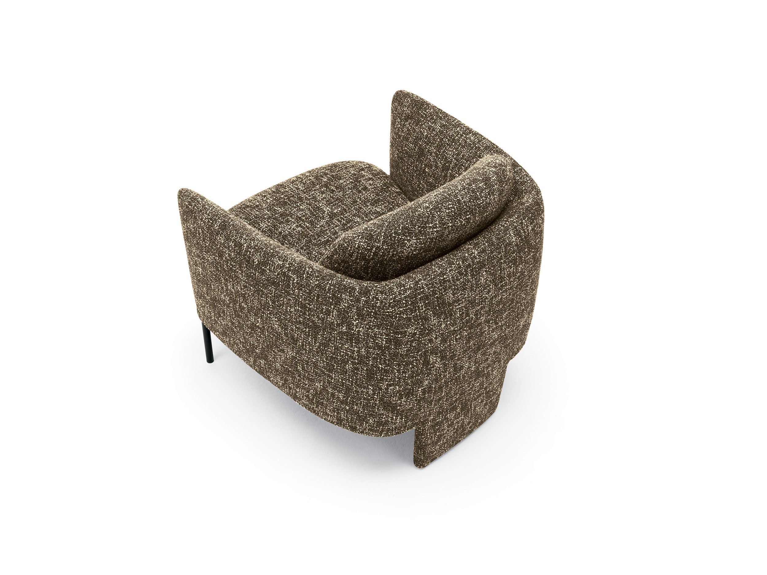 Тканевое кресло с подлокотниками MisuraEmme VIRGIN ARCH-00004094