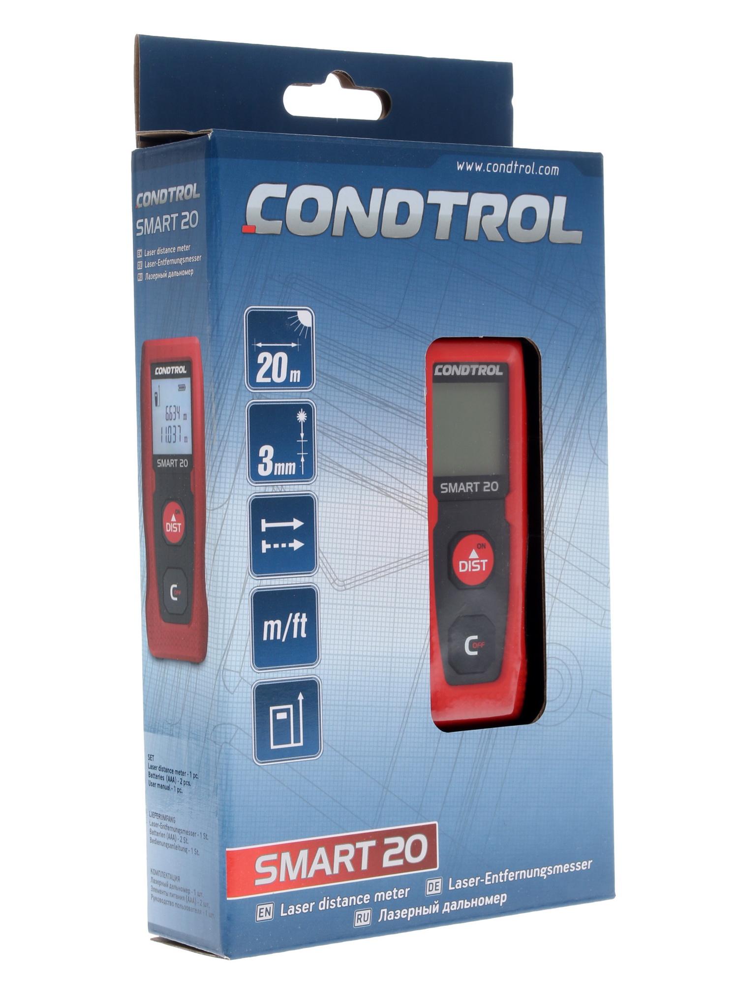 Лазерный дальномер Condtrol Smart 20 1179414 STDN-0036179 - Вид №9