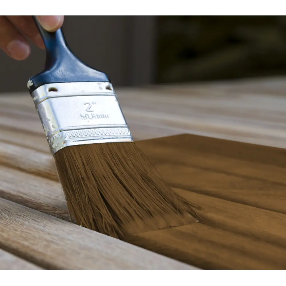 LUXENS Акриловый мебельный лак цвет тик полуглянцевый 0,9 л 82607783 STLM-0031413 - Вид №4