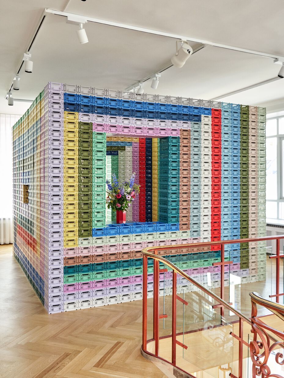 Переработанный пластиковый контейнер Hay цветной ящик ARCH-00075677 - Вид №24