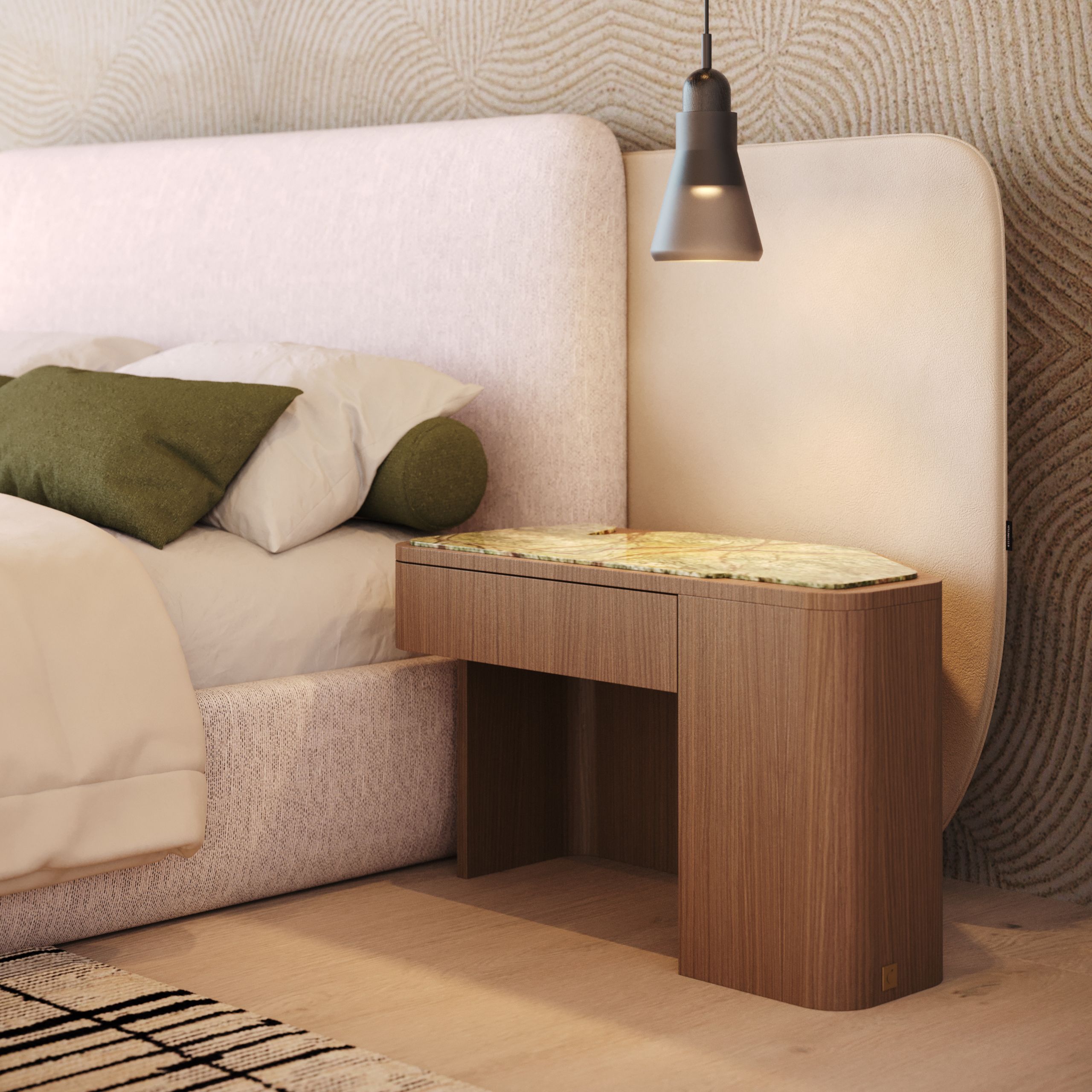 Деревянная тумбочка Stylish Club Margem ARCH-00096096 - Вид №6