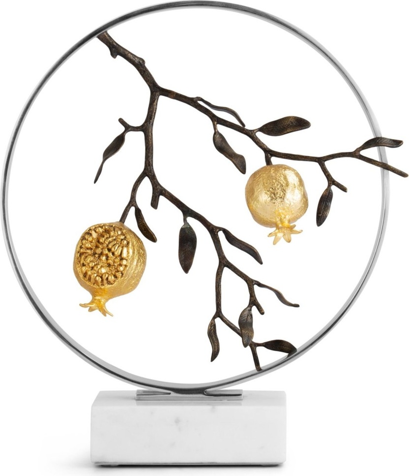 10650246 Michael Aram Арт-объект Michael Aram Лунные врата.Гранат 36см, латунь Латунь 