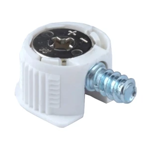 Набор эксцентриковых стяжек 16 мм, сталь/пластик, белый, 4 шт. 89442770