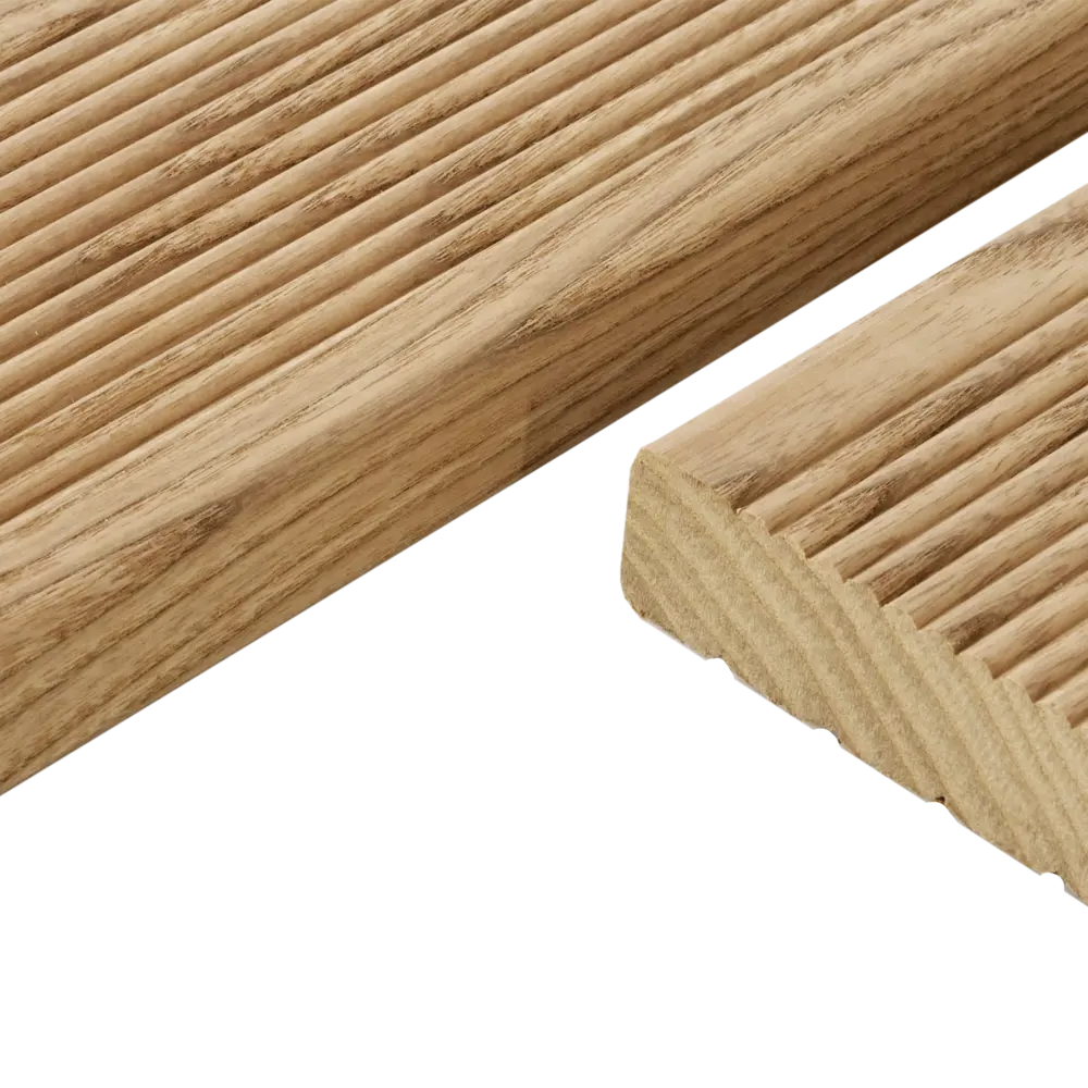 Террасная доска Термо-Ясень Оптима 2000х90х20 мм Вельвет 0.18 м² Santreyd STLM-2202073 - Вид №1