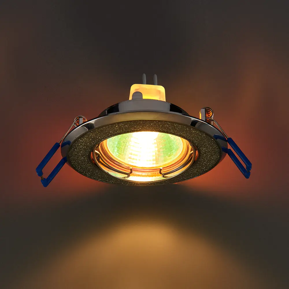 Точечный светильник Elektrostandard 611 MR16 GU5.3 2 м2, цвет серебряный хром STLM-2176160 - Вид №1